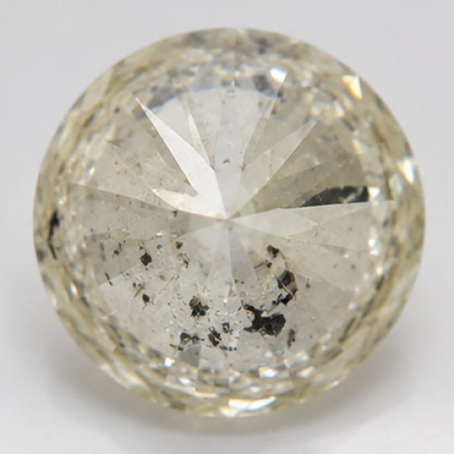 Сертифицированный бриллиант Якутия - 0,9 ct характеристикой J/I3 (ТУ 9-1/11)