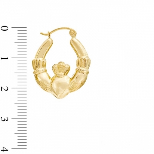 Серьги из желтого золота 585 пробы