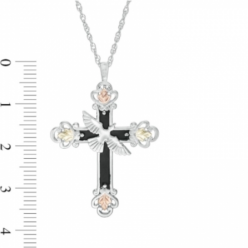 Крестик из серебра 925 пробы