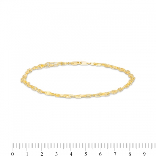 Браслет-анклет из желтого золота 585 пробы