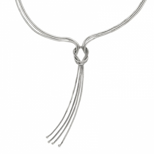 Колье из серебра