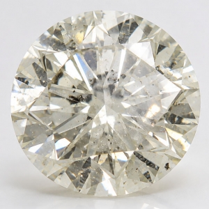 Сертифицированный бриллиант Якутия - 0,9 ct характеристикой J/I3 (ТУ 9-1/11)