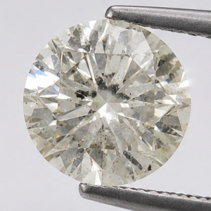 Сертифицированный бриллиант Якутия - 0,9 ct характеристикой J/I3 (ТУ 9-1/11)