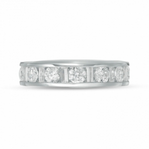 Обручальное кольцо "Чувственная грация" с бриллиантом