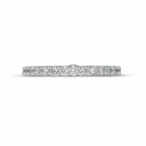Обручальное кольцо "Классика " с сапфиром и бриллиантами