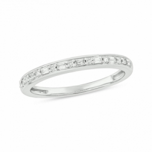 Обручальное кольцо "Изящный шик" с бриллиантом