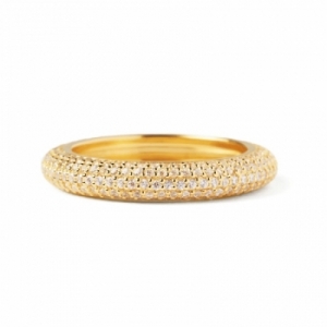 Женское кольцо из серебра 925 пробы с Swarovski Zirconia
