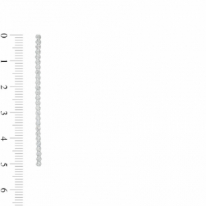 Серьги из белого золота 585 пробы с бриллиантом