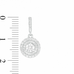 Серьги из белого золота 585 пробы с бриллиантом