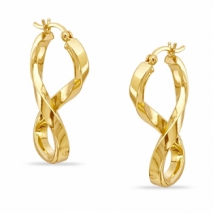 Серьги из желтого золота 585 пробы