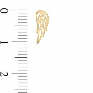 Серьги из желтого золота 585 пробы