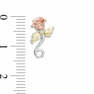 Серьги-гвоздики из серебра 925 пробы