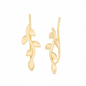 Серьги из желтого золота 585 пробы