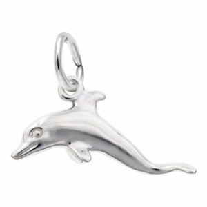 Подвеска-шарм "Дельфин" из серебра