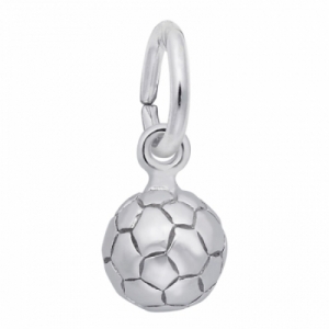 Подвеска-шарм "Мячик" из серебра