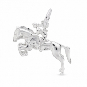 Подвеска-шарм "Лошадь" из серебра