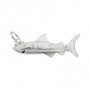 Подвеска-шарм "Акула"  из серебра