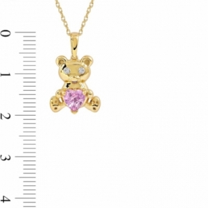 Колье из серебра 925 пробы с сапфирами