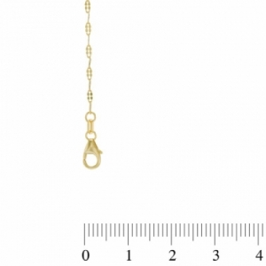 Колье из желтого золота 585 пробы