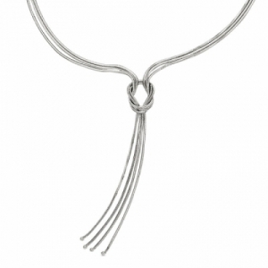 Колье из серебра