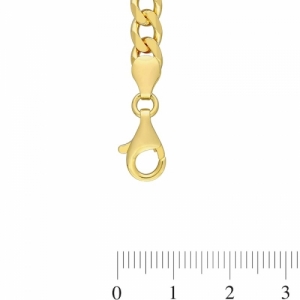 Серебряный браслет с пятью крупными аквамаринами огранки октагон