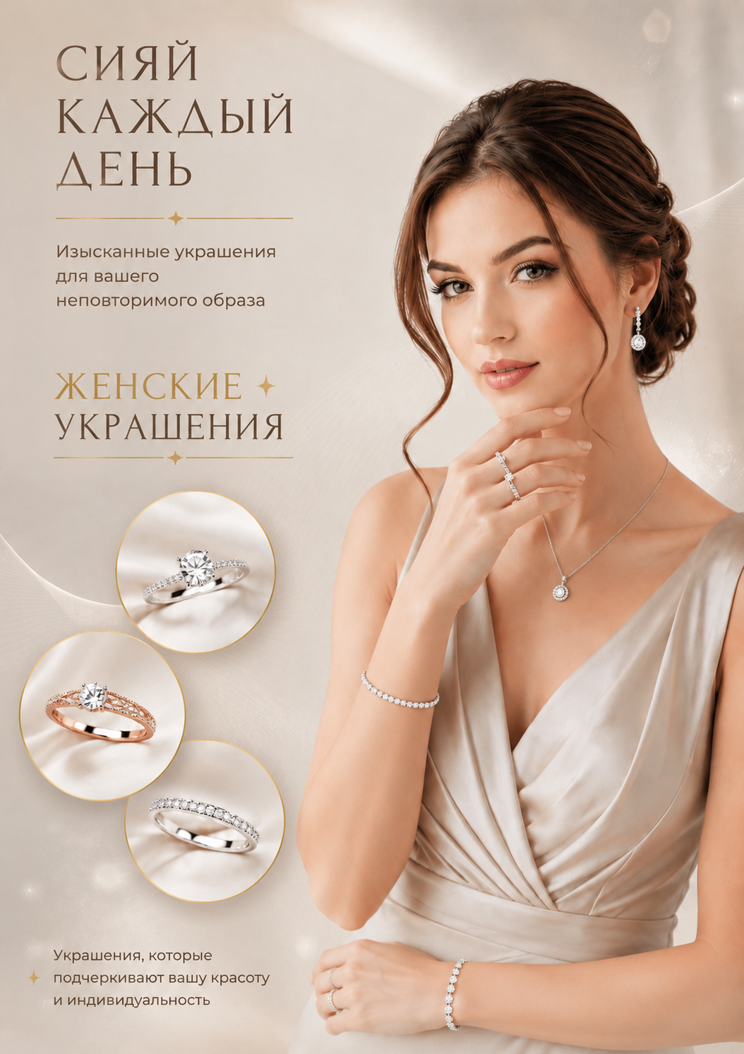 Женские ювелирные изделия SVITA